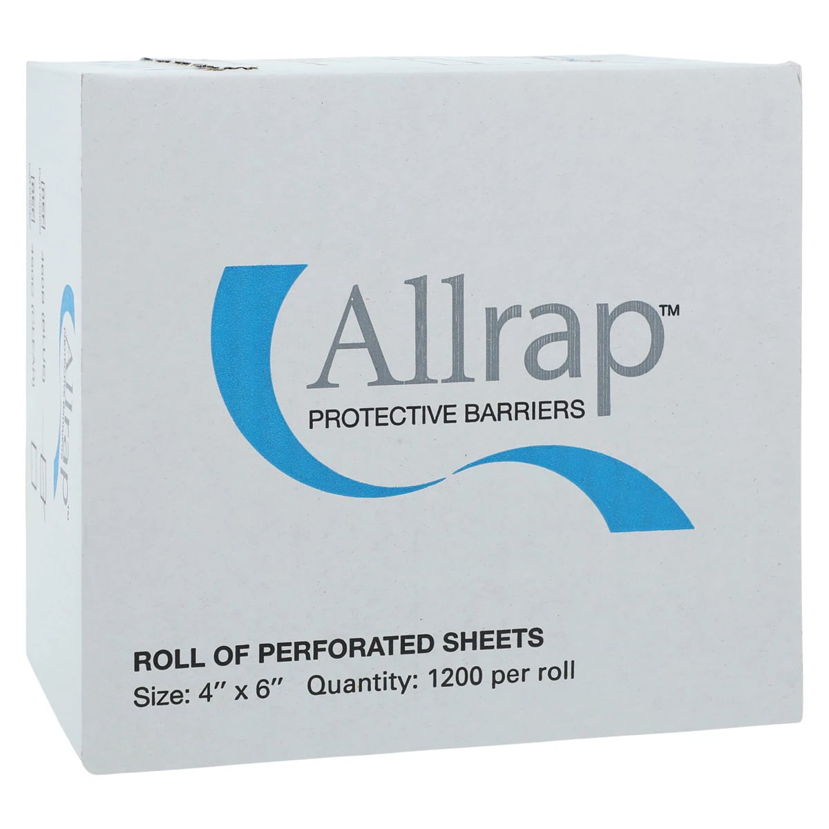 Allrap Barrier Film, 4" x 6", Blue, 1200/Roll, 460B