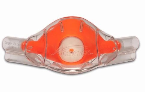 ClearView Single-Use Nasal Masks, Adult, Outlaw Orange, 12/Pk, 33035-10