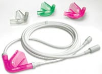 Accutron Axess Scavenging Circuit for Remote Flow System (RFS) and Accu-Vac with 9 Low Profile Single-Use Nasal Masks, 53006