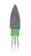 Shofu ZilMaster Medium CA Mini Point, Diamond-Filled Abrasive, 3/Pk, 0666
