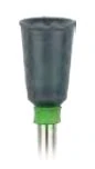 Shofu ZiLMaster Medium Grit CA Cup, Diamond-Filled Ceramic Polisher, 3/Pk, 0668