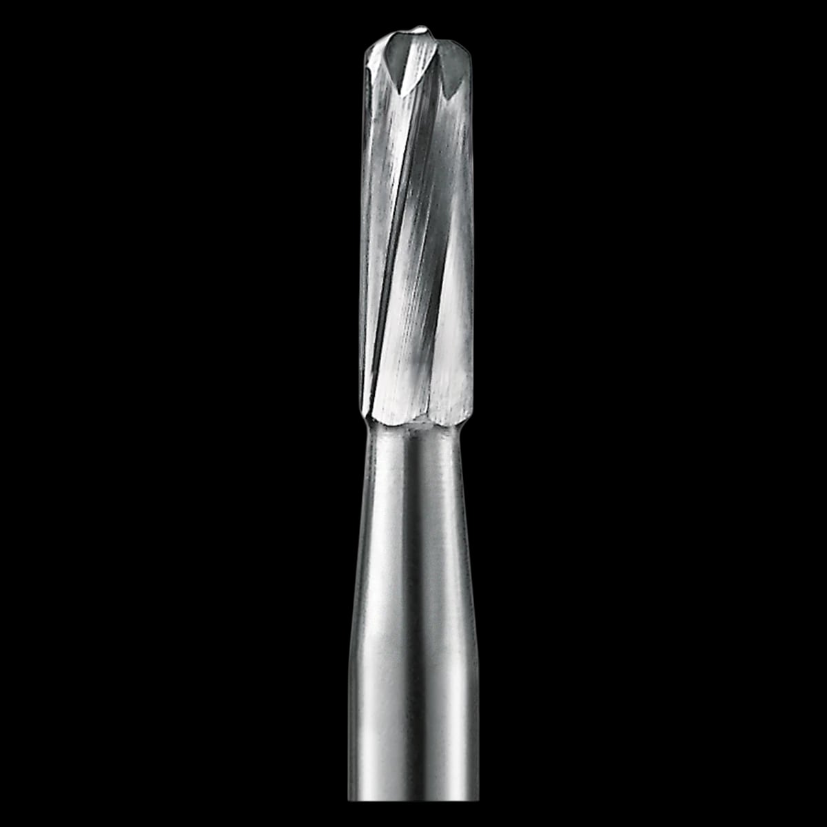 KaVo Kerr Operative Carbide Bur FGSS #1157, Straight Fissure Round End, Friction Grip Short Shank, 1 mm Diameter, 3.7 mm Length, 6 Flute, 10/Pk