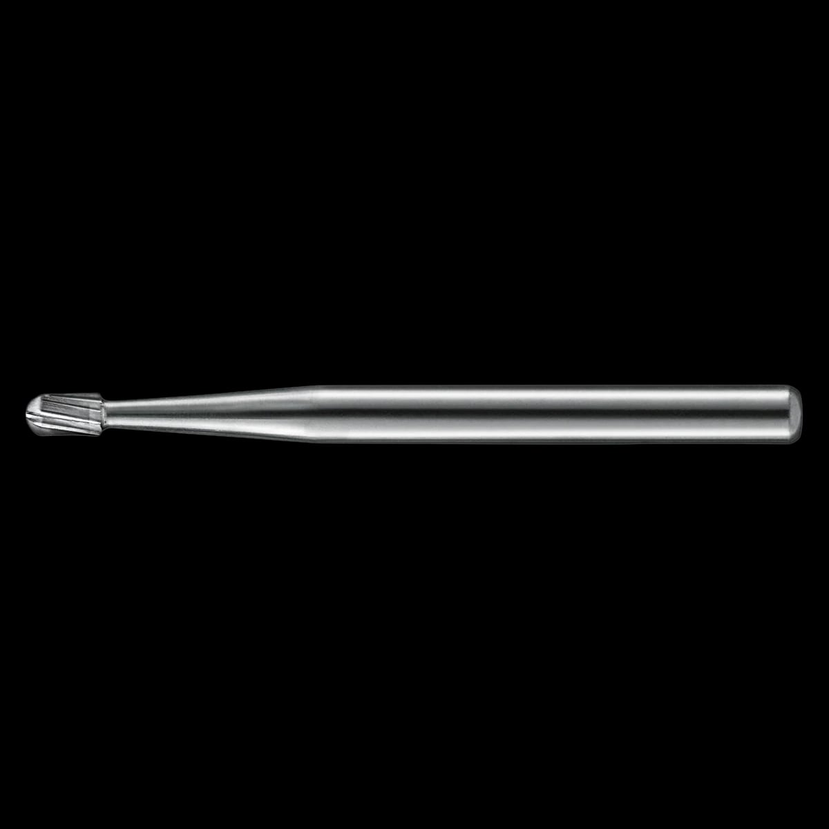 KaVo Kerr Regular Operative Carbide Bur, FGSS, Pear 6 Flute, #332, 1.2 mm Diameter, 1.6 mm Length, 10/Pkg