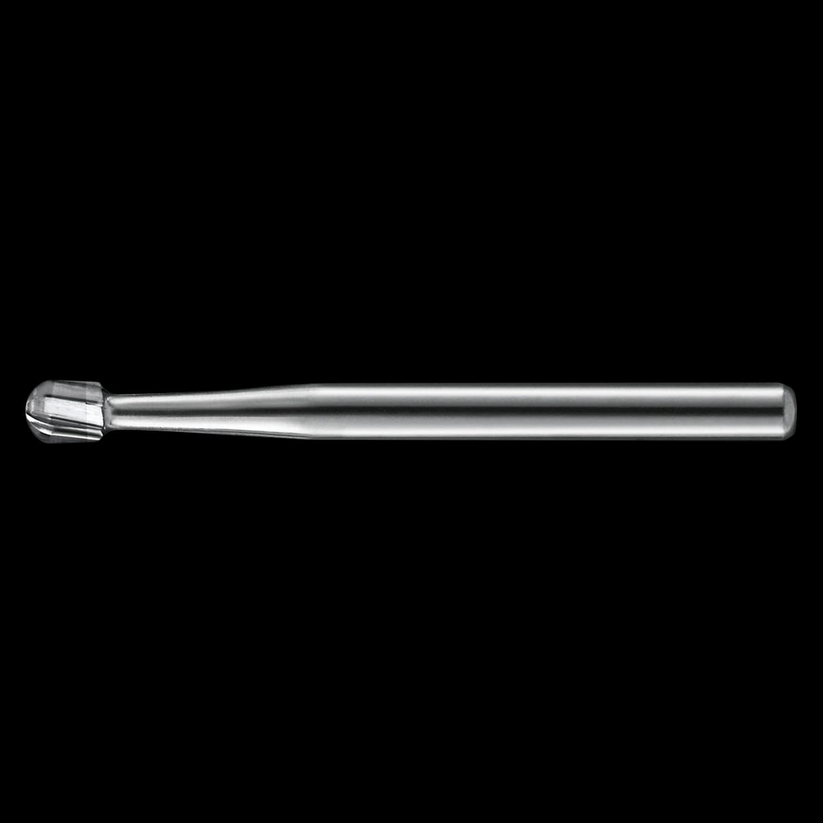 Kerr Operative Carbide Burs, Round #2, Right Angle Latch (RA), 6 Flute, 1 mm Head Diameter, 10/Pk, LA2-KC0