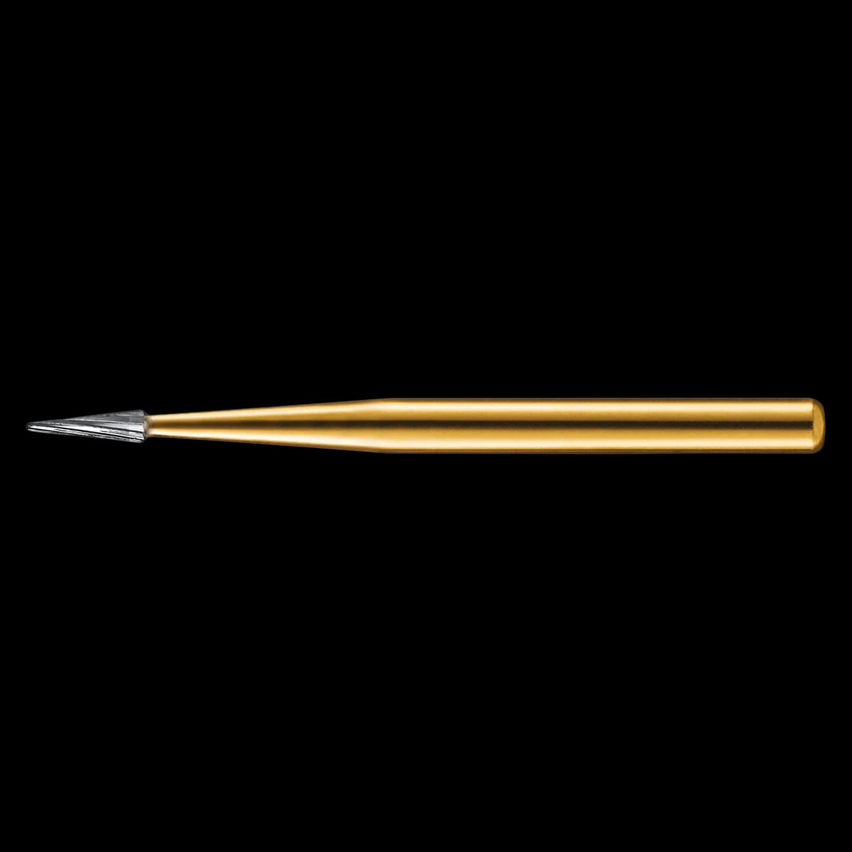 KavoKerr FG9716 Carbide Trimming & Finishing Bur, Taper, Friction Grip, 30 Flute, 2.3 mm Diameter, 3.9 mm Length, 10/Pk