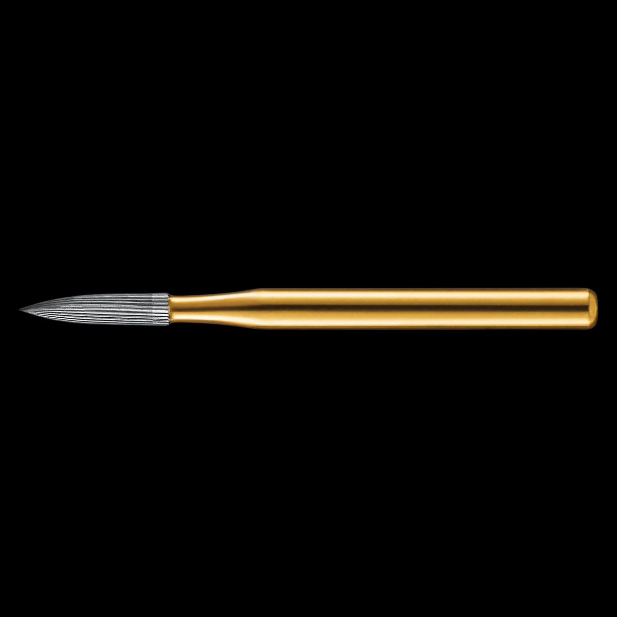 Kerr Trimming & Finishing Carbide Bur FG 9904, Needle, 30 Flute, 1.4 mm Diameter, 4.9 mm Length, 10/Pk, FG9904-KC0