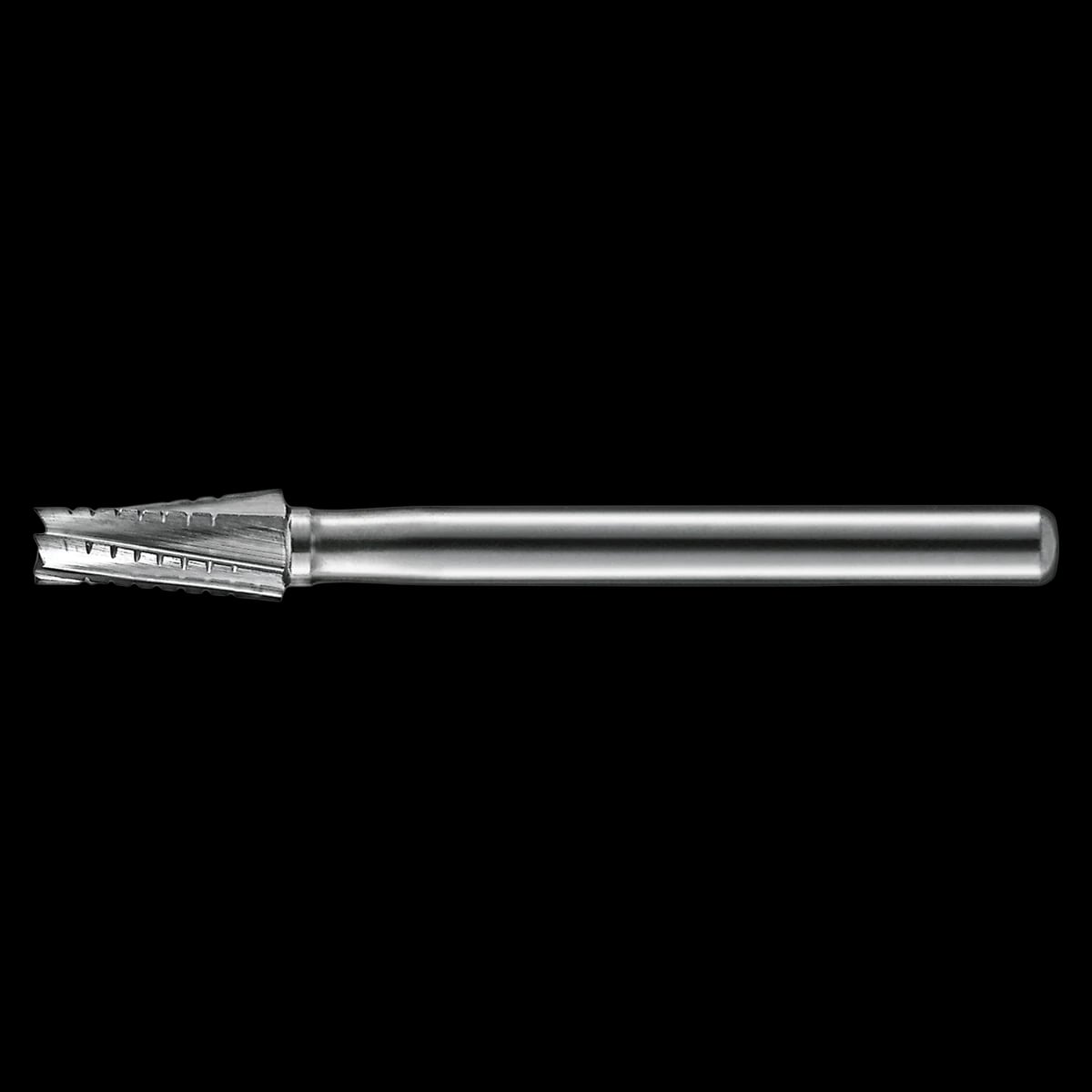 Kerr HP Oral Surgical Carbide Bur #702, Taper Flat End Crosscut, 6 Flute, 1.6 mm Diameter, 4.1 mm Length, 5/Pk, HPOS702
