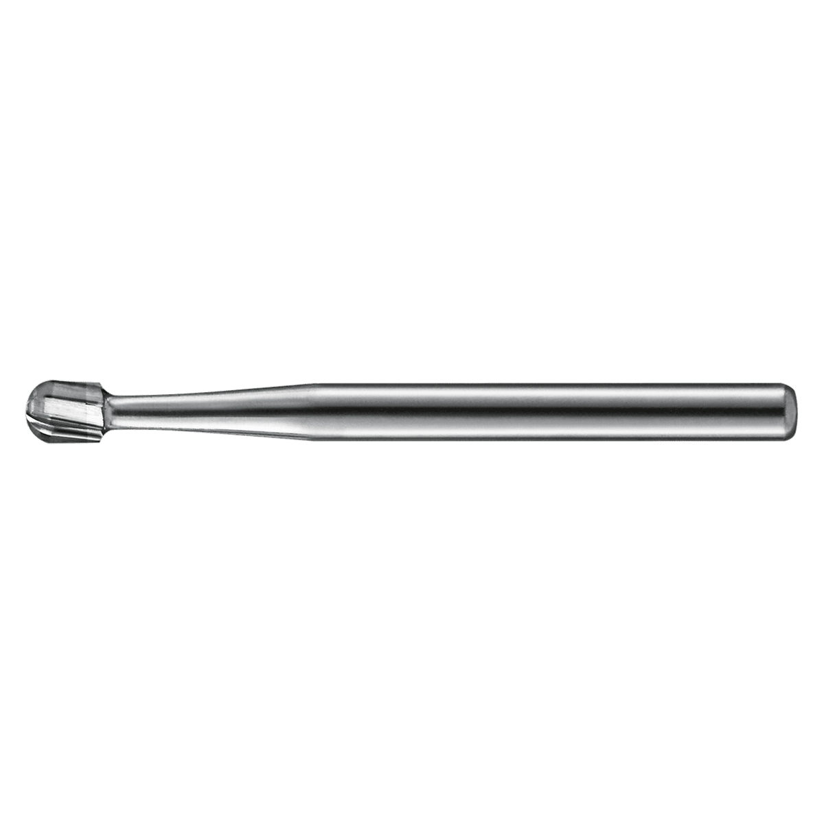 KaVo Kerr Regular Operative Carbide Bur, Round #2, 6 Flute, 1 mm Diameter, HP Shank, 5/Pk