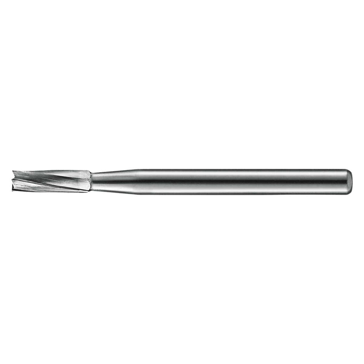 KaVo Kerr Operative Carbide Bur #57, HP (Handpiece) Shank, Straight Flat End, 6 Flutes, 1 mm Diameter, 3.7 mm Length, 5/Pk