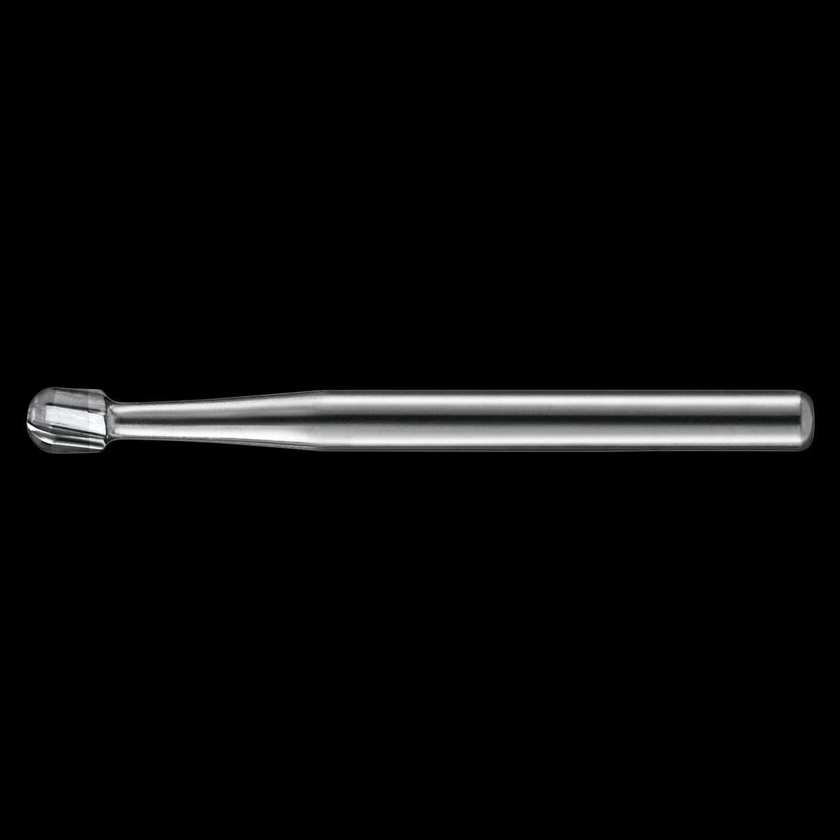 Kerr FGOS2-KC0 Operative Carbide Surgical Bur, Round #2, Friction Grip, 1 mm Diameter, 10/Pk