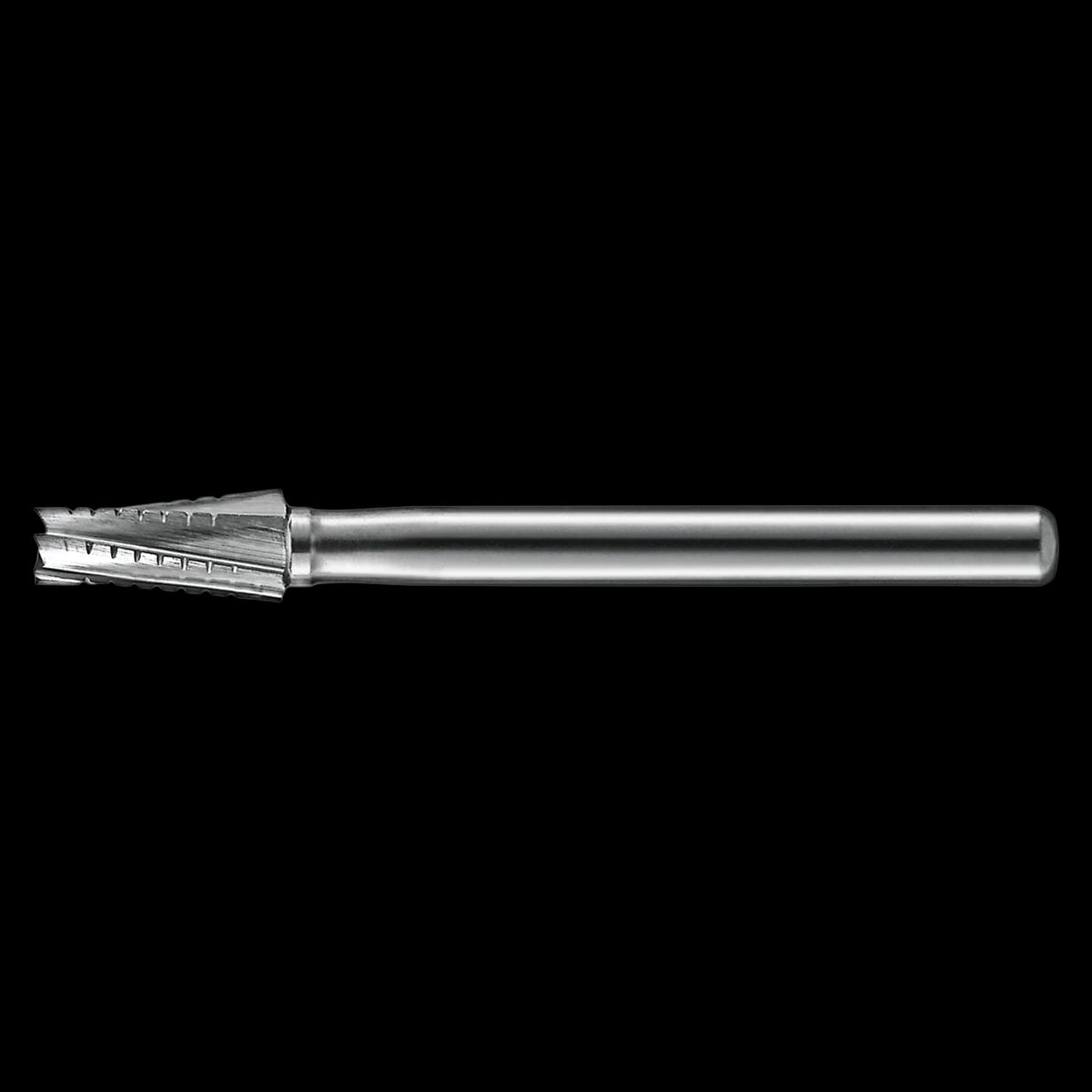 Kerr FGOS703 Carbide Surgical Bur, Taper Flat End Crosscut, #703, Friction Grip, 2.1mm Diameter, 4.5mm Length, 10/Pk, FGOS703-KC0