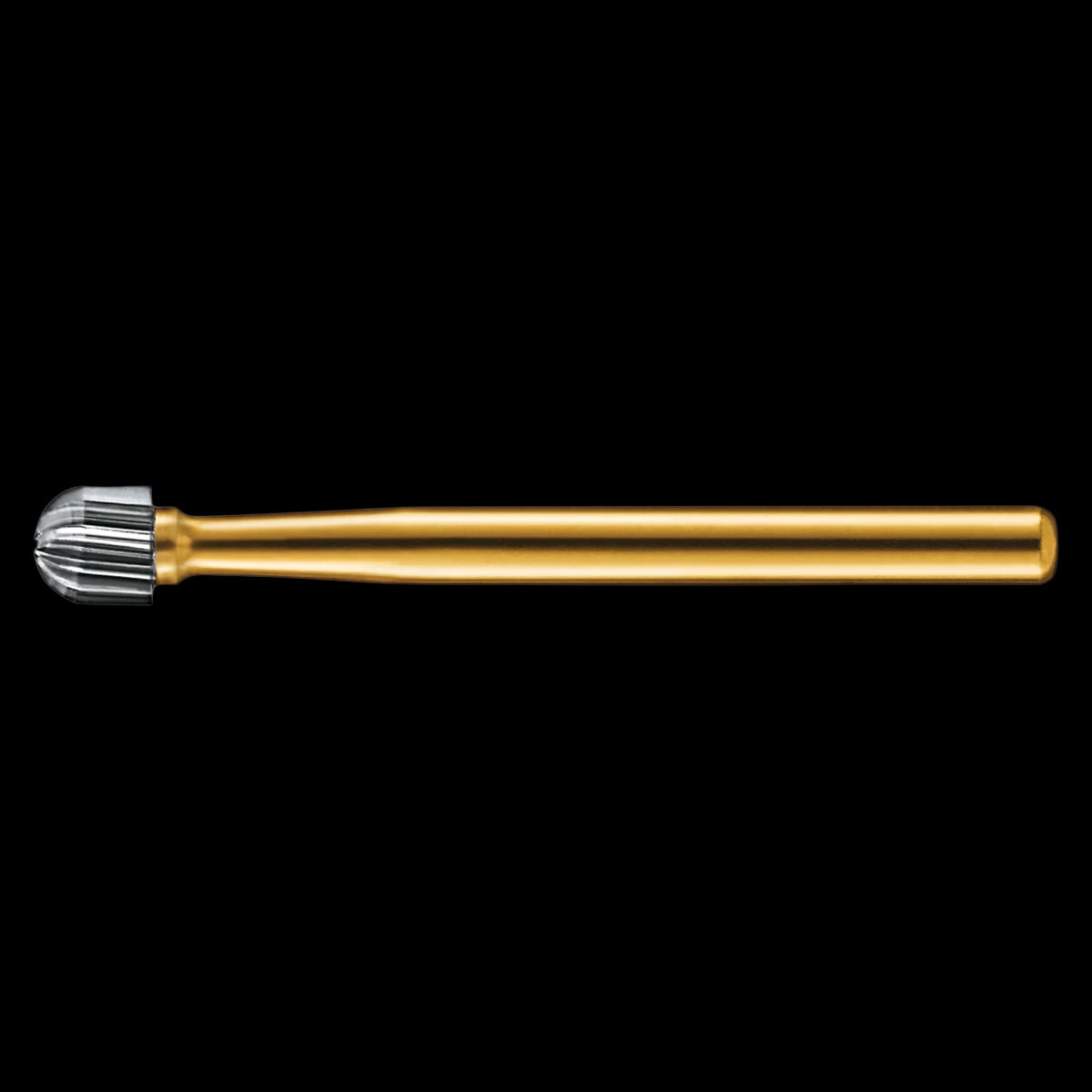 Kerr Trimming & Finishing Carbide Bur FG 7006, Round, 12 Flute, 1.8mm, Friction Grip, 10/Pk, FG7006-KC0