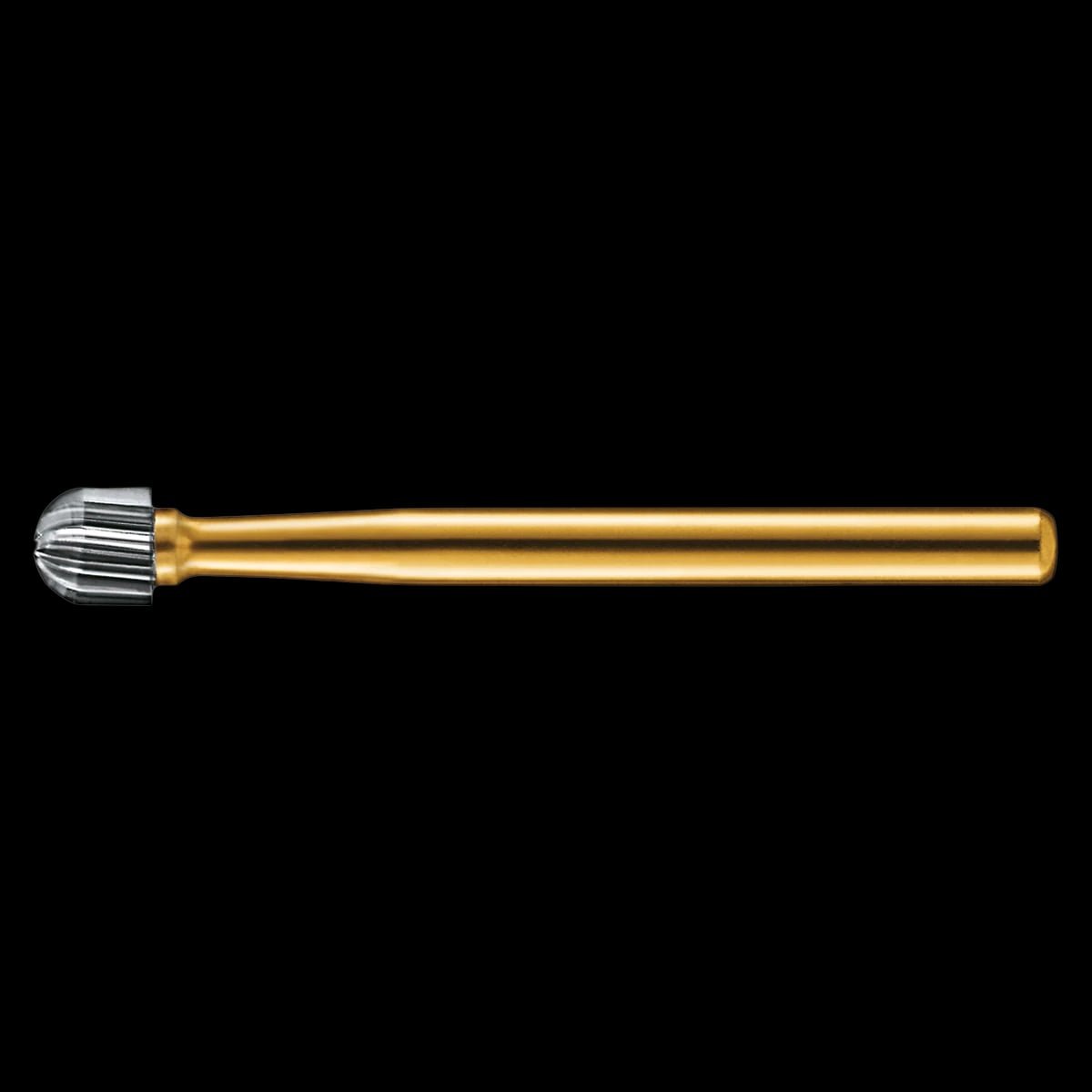Kerr Trimming & Finishing Carbide Burs, Round, FG, #7008, 12 Flute, 2.3 mm, 10/Pk, FG7008-KC0