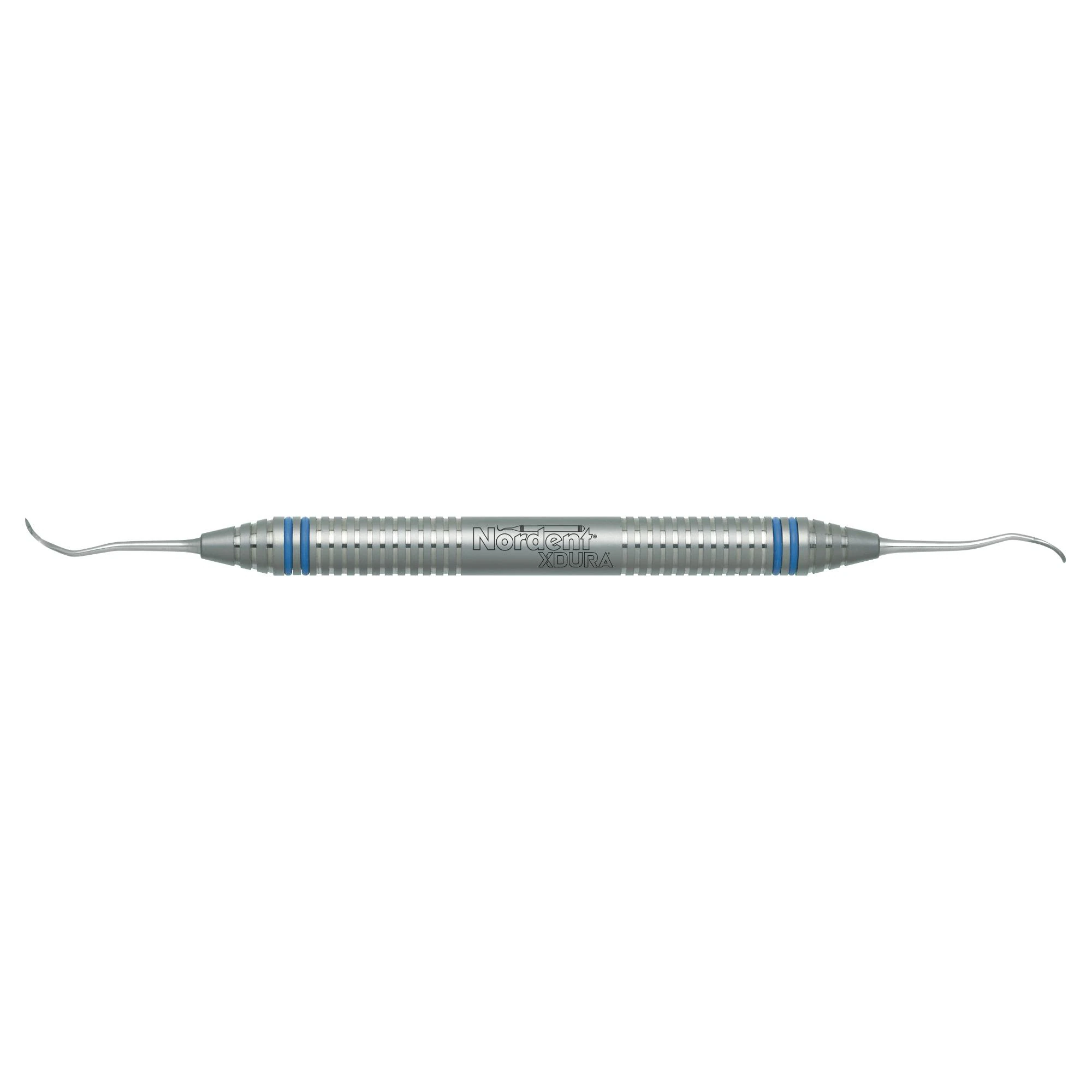 Nordent XDURA Posterior Sickle Distal Scaler #204SD, Double-Ended, DuraLite ColorRing Handle