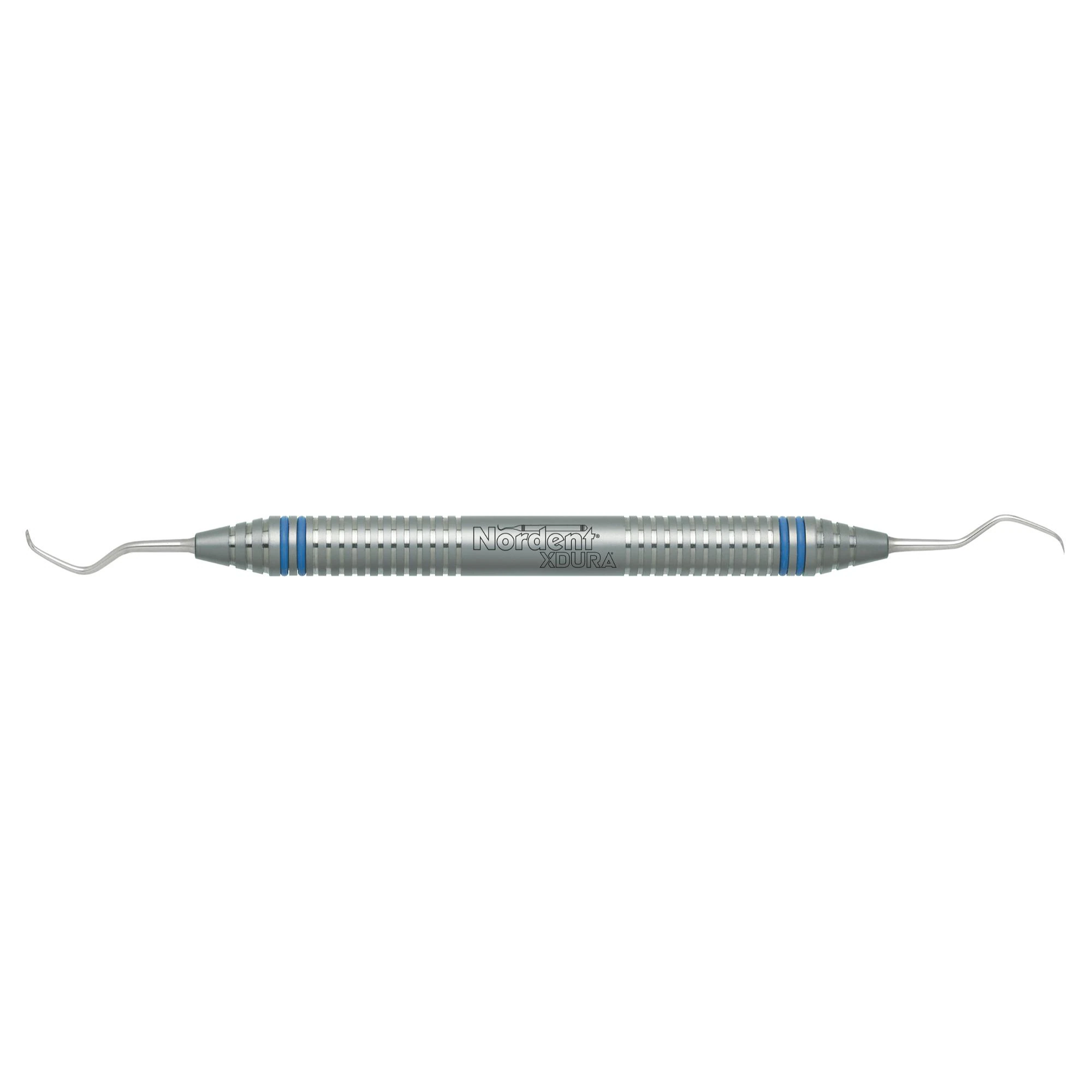 XDURA® Scalers - Anterior Lingual Stain Remover - DuraLite® ColorRings, Double-End, Stainless Steel