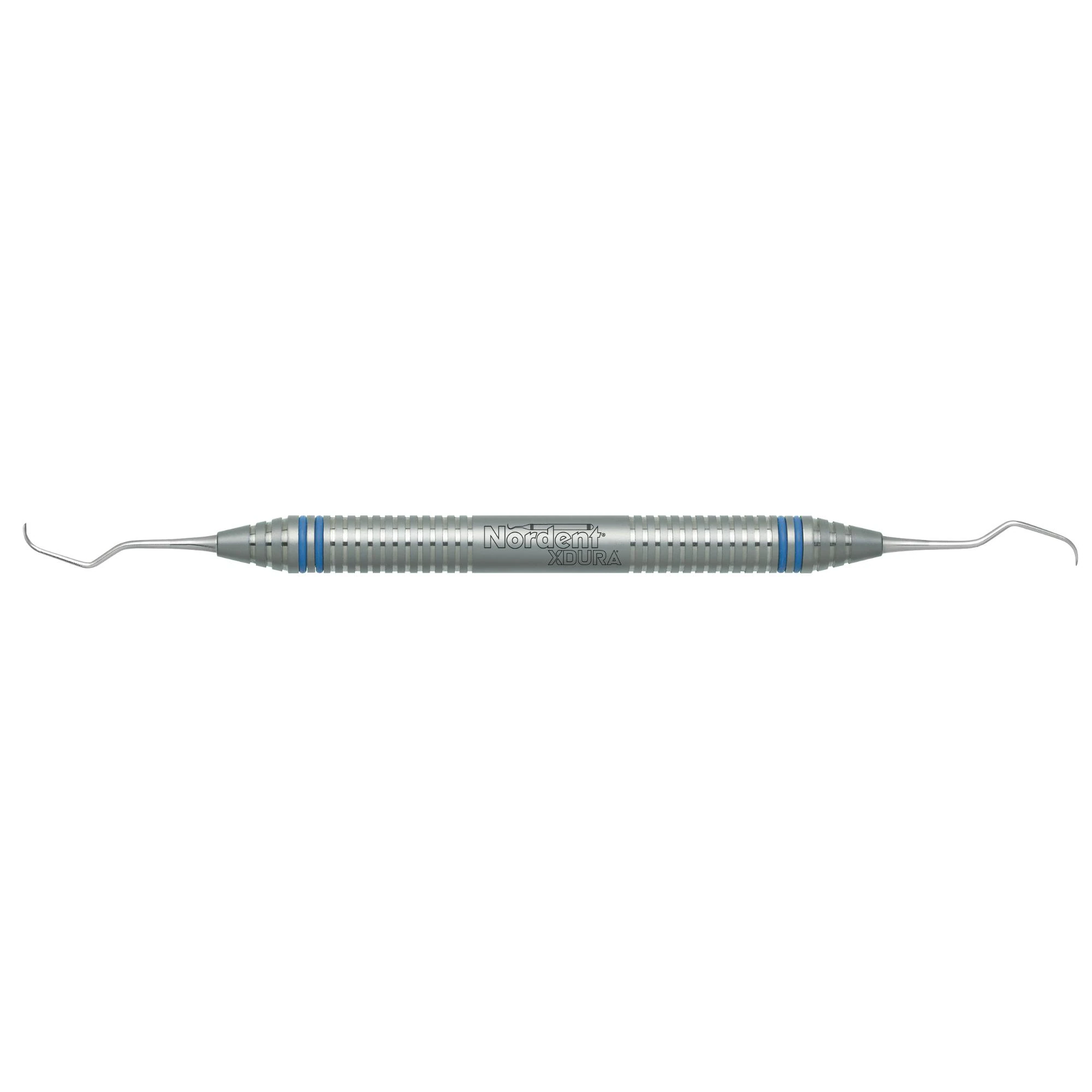 Nordent XDURA Gracey Curette #3-4, Double-Ended, DuraLite ColorRings Handle