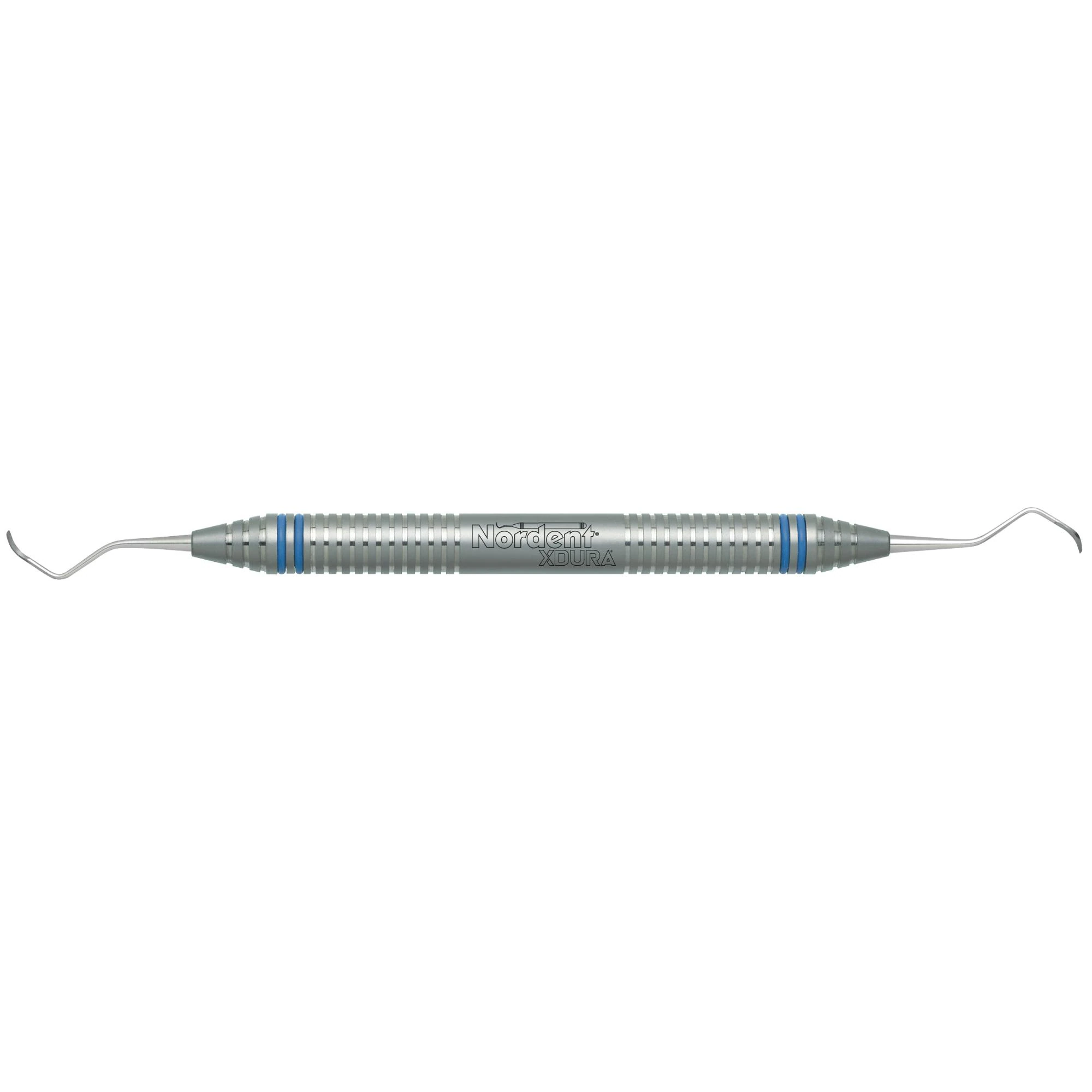 #13-14 McCall XDURA® Curette, Double-Ended, DuraLite® ColorRings™ Handle, Nordent