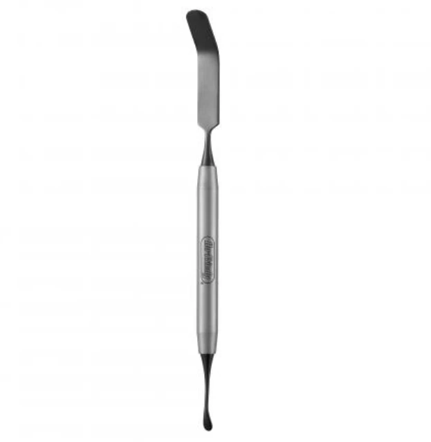 Hu-Friedy Black Line Periosteal Modified Labanca #3 Elevator, Double End, Matte Finish Stainless Steel