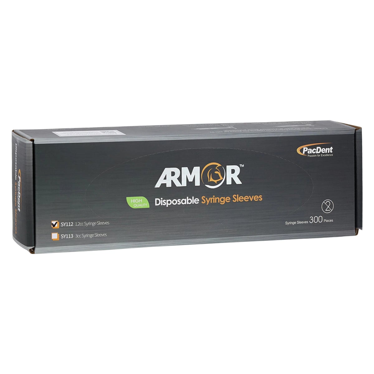 Armor Disposable Syringe Sleeves for 1.2 cc Syringes, 300/Pkg, SY112