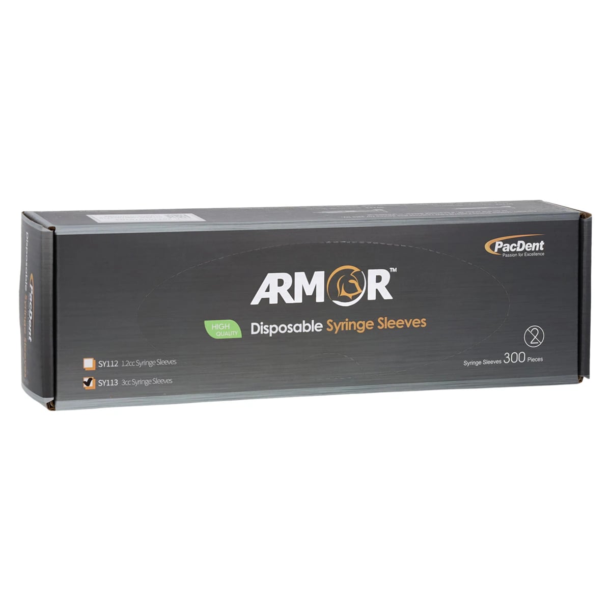 Armor Disposable Syringe Sleeves for 3 cc Syringes, 300/Pkg, SY113