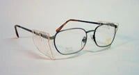 Palmero Pro-Vision Side Shields, Clear, Slip-On Rigid Plastic, One Pair, 3611