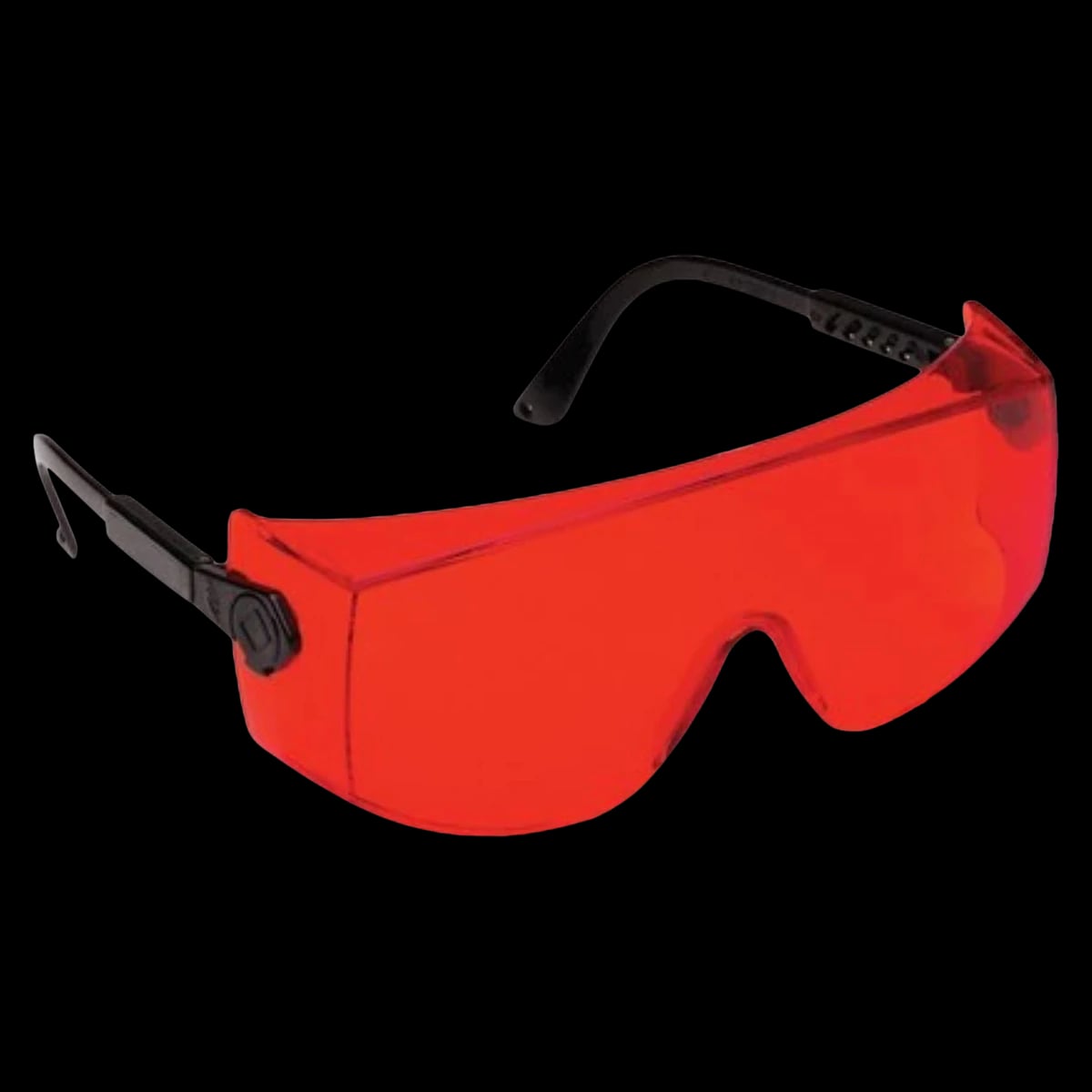 Palmero OverBond Bifocal Protective Eyewear, Red-Orange Bonding Lens, Black Frame, 3602BOND