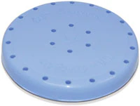 Kerr Magnetic Bur Block, Round, 24-Hole, Baby Blue, 31835DX