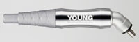 Young Hygiene Handpiece, Silver, 4-Hole, 360° Swivel Nosecone, 410001