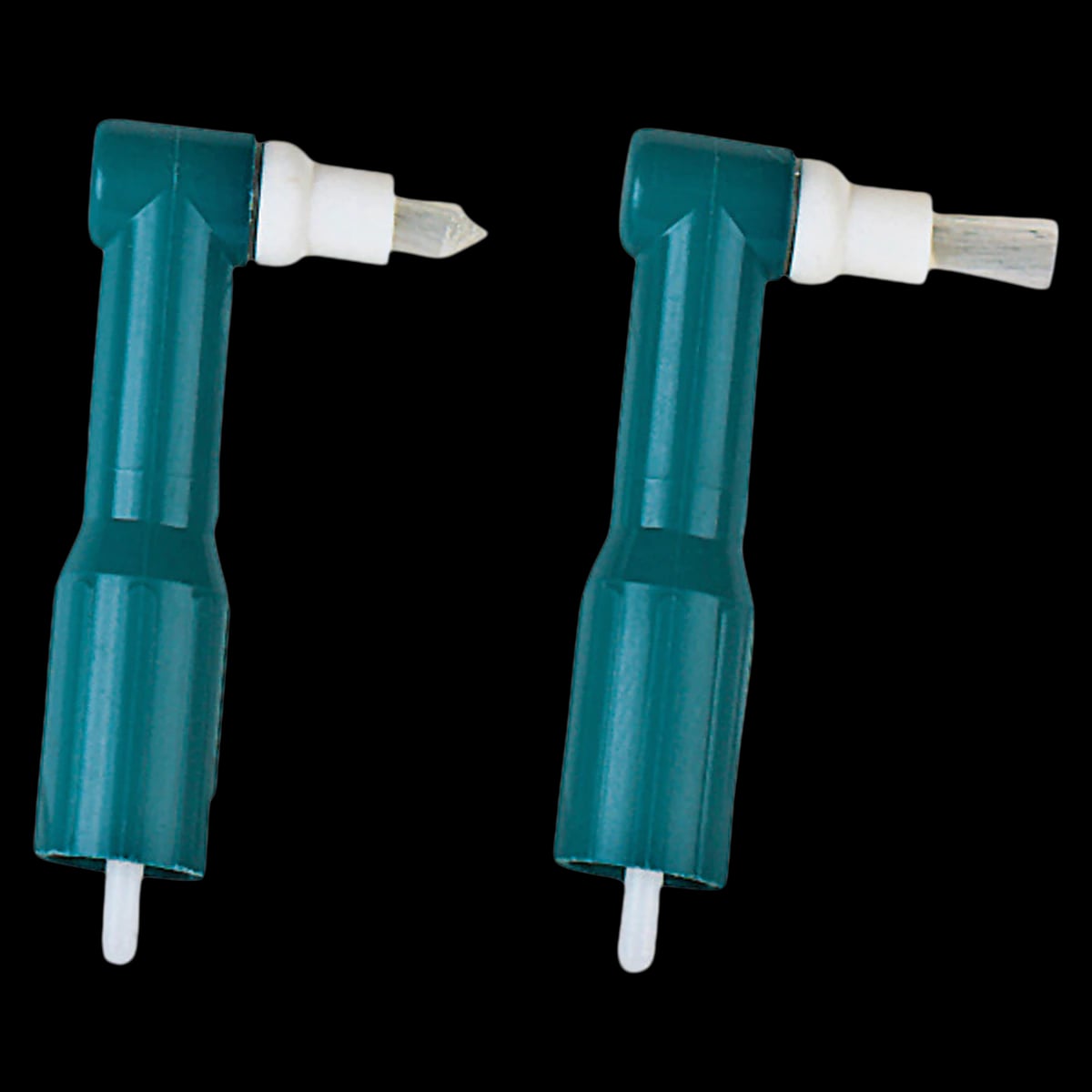 Denticator Disposable Flat Brush Prophy Angle, Latex-Free, 144/Box, 500414
