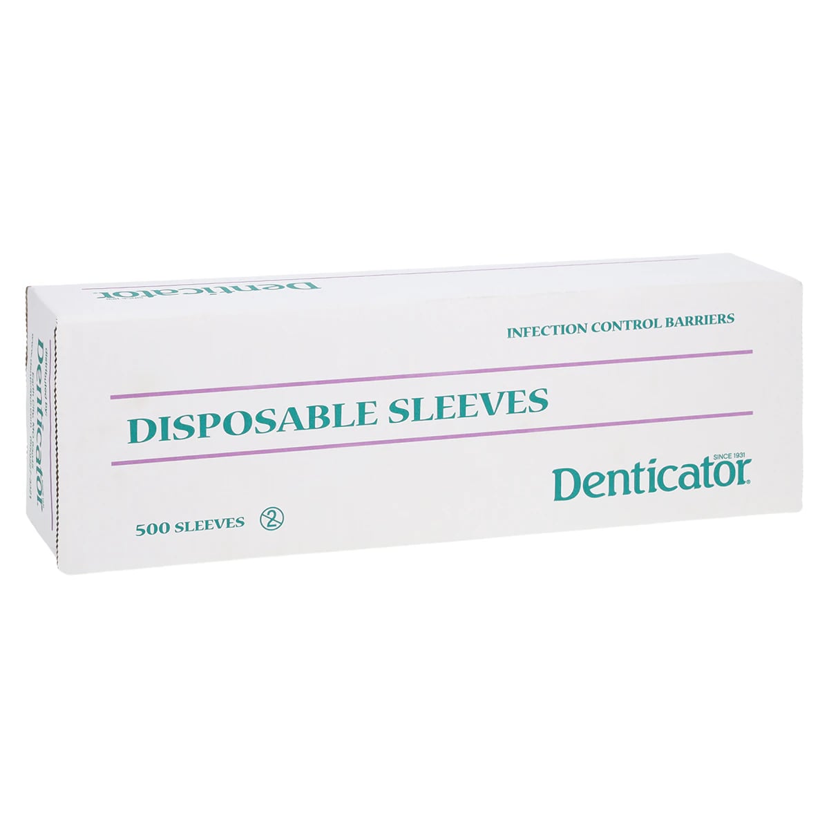 Denticator Universal Air/Water Syringe Sleeves, Clear, 3" x 8", 500/Box, 670050
