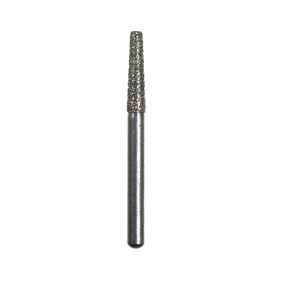 Spring Health Products Coarse Flat End Taper Diamond Bur, FG 847-018, Single-Use, 25/Pack (703.8C25)