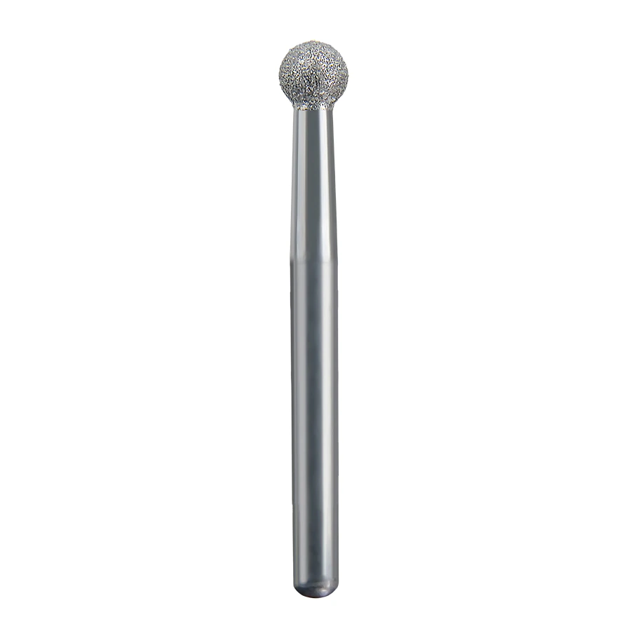 Spring Health Products #135 Fine Round Diamond Bur, FG 801-023, Single-Use, 25/Pack