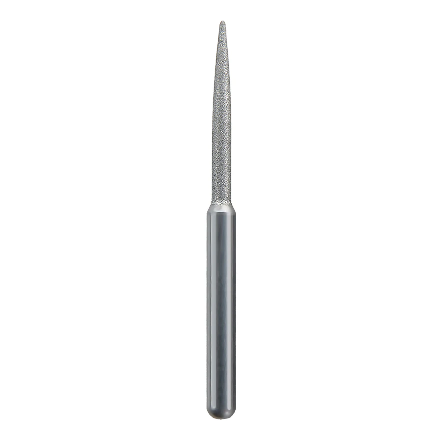 Spring Health Products Extra-Fine Flame Diamond Bur, FG 863-012, Single-Use, 25/Pack (Z260.10XF25)