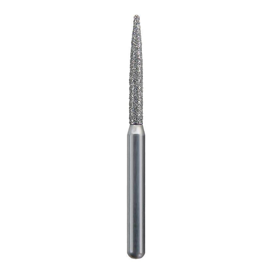 Spring Health Products Coarse Flame Diamond Bur, FG, 863-012, Single-Use, 25/Pack (Z260.10C25)