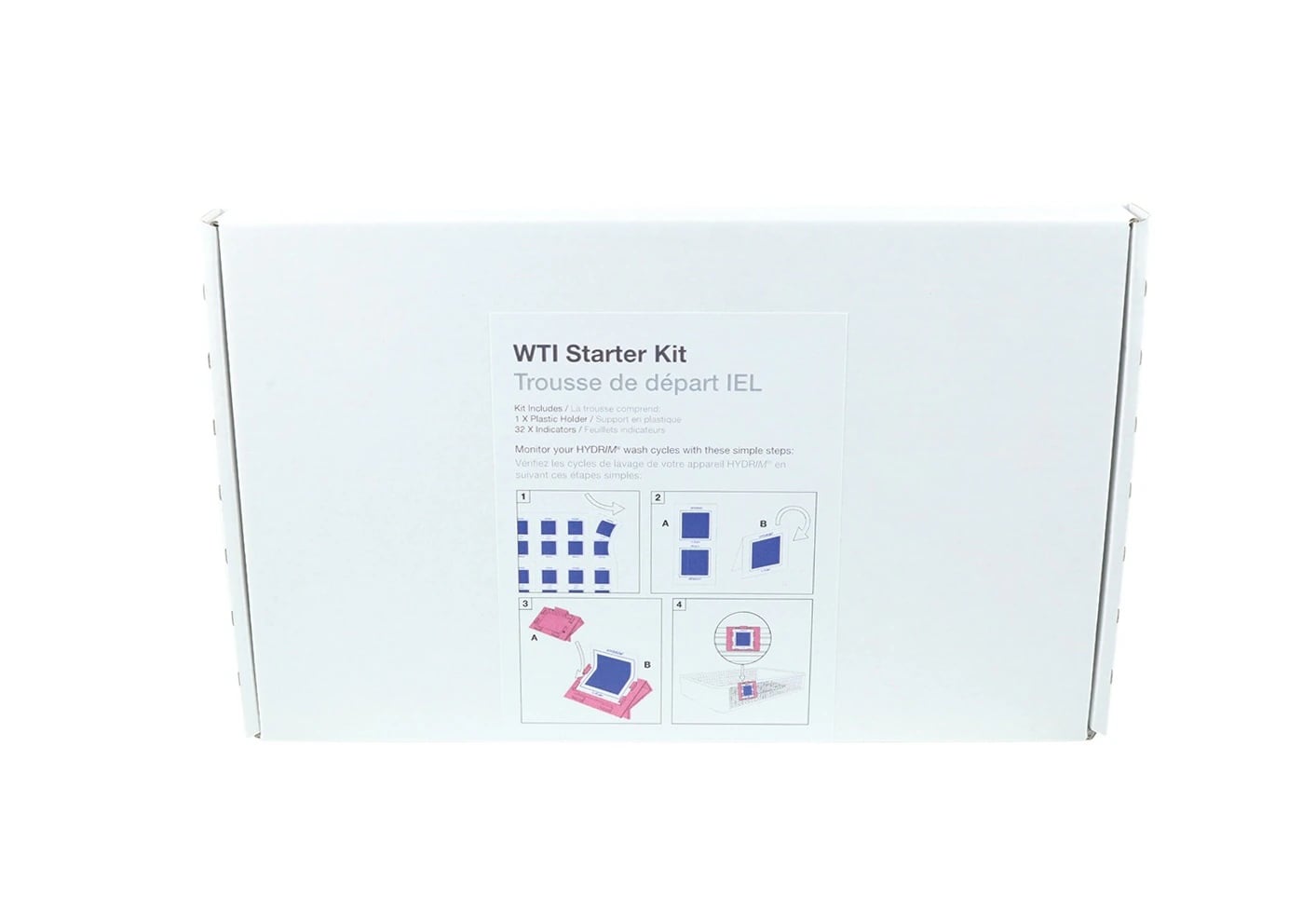 SciCan HYDRIM Wash Test Indicators Starter Kit, Includes Holder & 32 Indicators, WTI-SK
