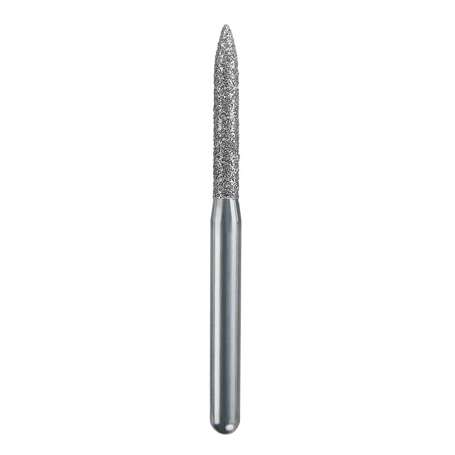Spring Health Products #265.8 Fine Flame Diamond Bur, FG, Single-Use, 25/Pack, 863-014
