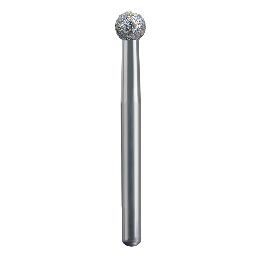 Spring Health Products #135 Coarse Round Single-Use Diamond Bur, FG (Friction Grip), 801-023, 25/Pack