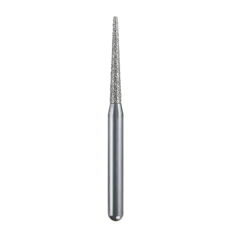 Spring Health Products #700.9 Fine Flat End Taper Diamond Bur, FG (Friction Grip), 847-012, Single-Use, 25/Pack