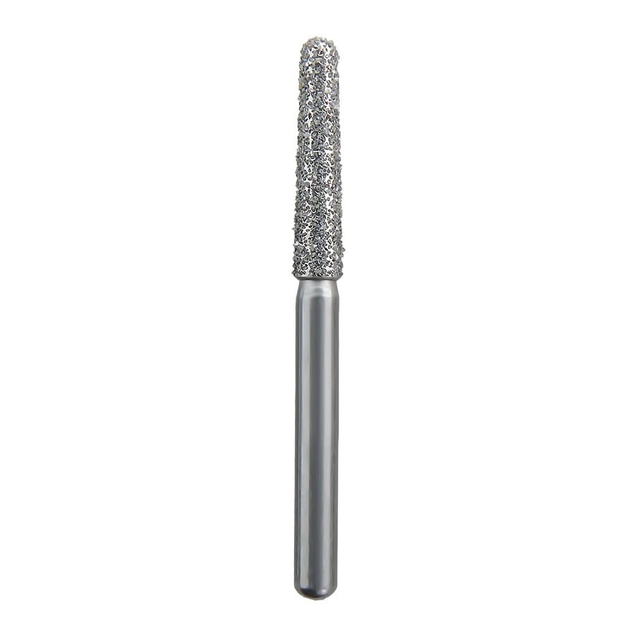 Spring Health Products Coarse Round End Taper Diamond Bur, FG 856-021, Single-Use, 25/Pack, #774.8C