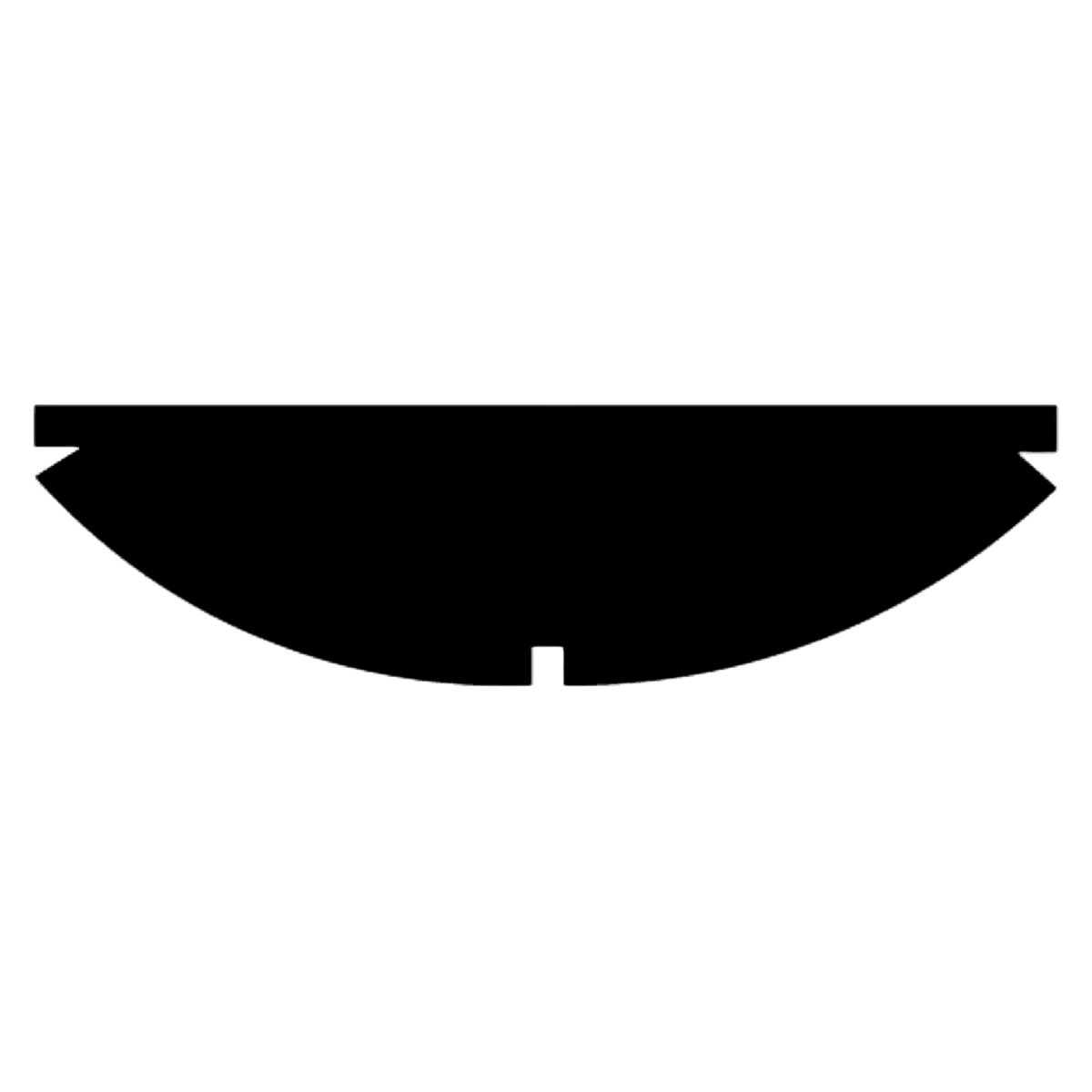 iVisor™ Loupe Visor & Shield Kit, Replacement Small Mini Shields, Black, 6-Pack