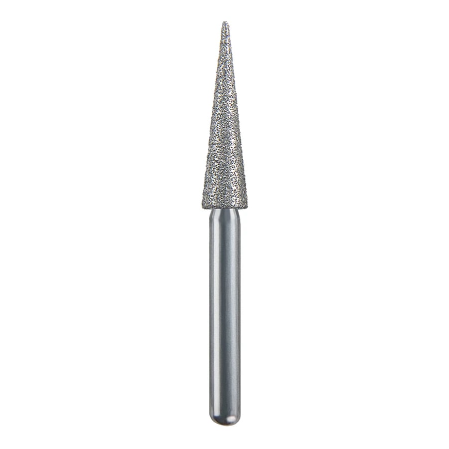 Spring Health Products Fine Needle Diamond Bur, FG 852-023, Single-Use, 25/Pack, Z209.10F25