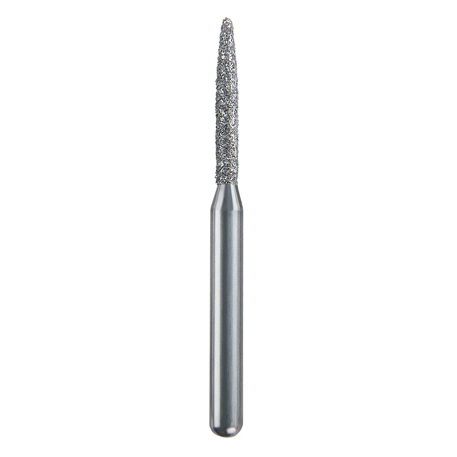 Spring Health Products Coarse Flame Diamond Bur, FG 862-012, Single-Use, 25/Pack, #260.8C