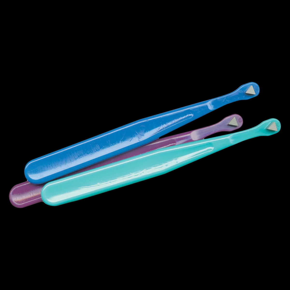Ortho Technology Bite Stick Cold Sterilizable, Molar Band Seater, Single End, Color Coded Handle, Blue