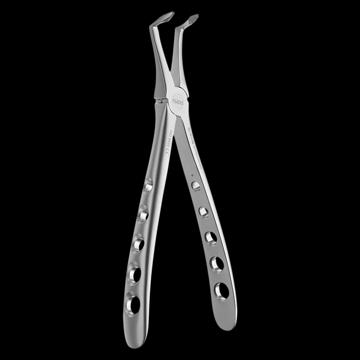 Hu-Friedy Atraumair #45 Root Forceps, Serrated, Lower, Diamond Dusted, FX45XSD