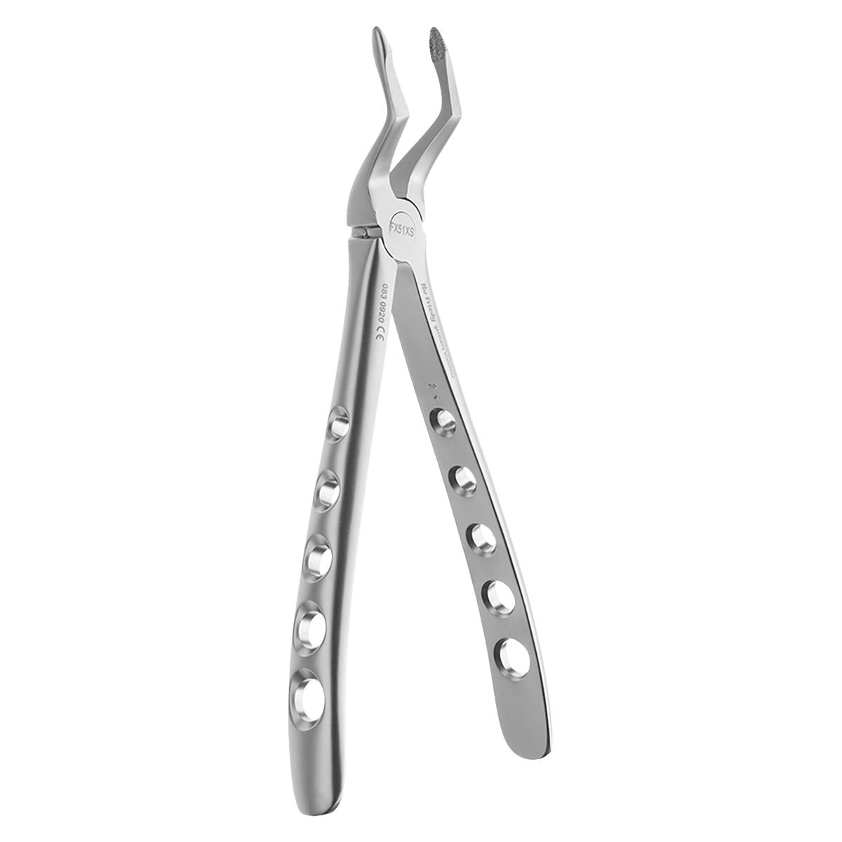 Hu-Friedy Atraumair #51 Diamond-Dusted Extraction Forceps, Serrated, Upper, FX51XSD