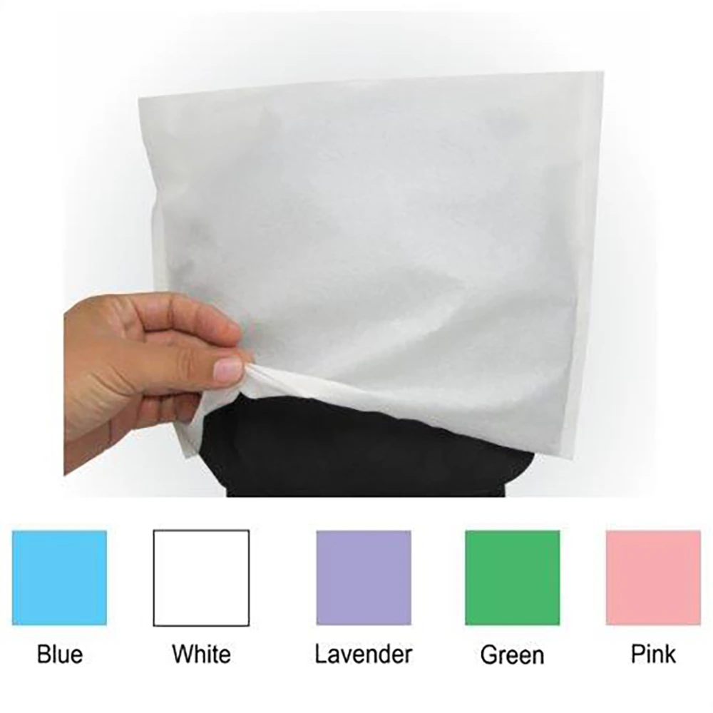 UNiPACK Headrest Cover, Tissue/Poly, Blue, 10 in x 13 in, Disposable, Non-Sterile, 500/Case