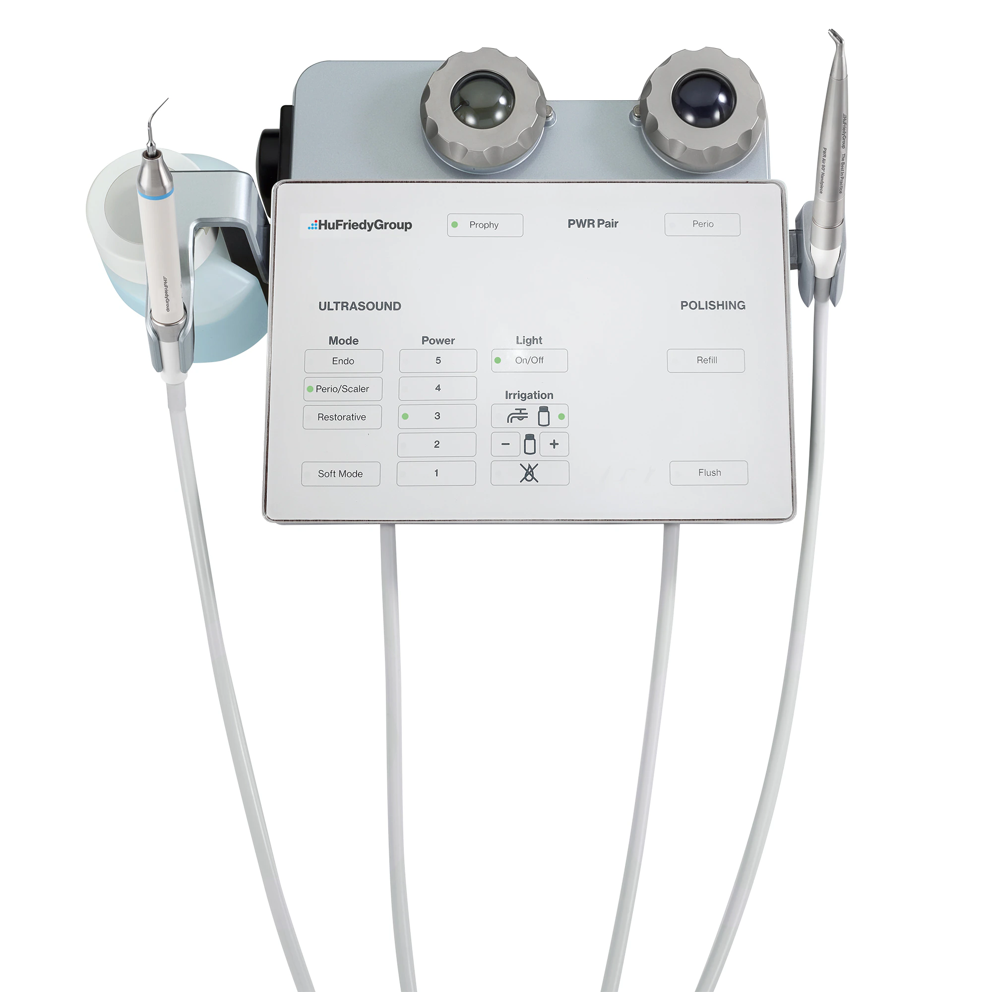 Hu-Friedy PWR Pair Piezoelectric Scaling & Air Polishing Device Combo Unit