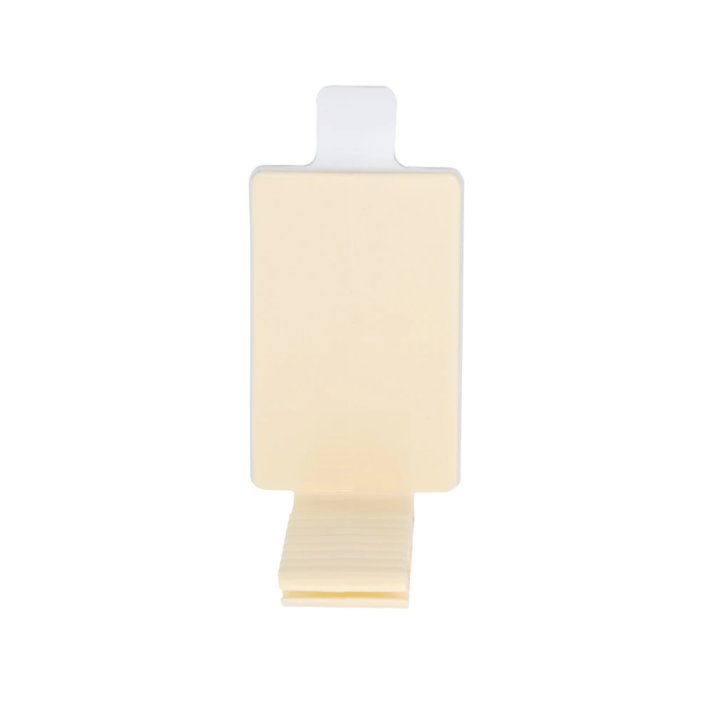 EzAim Individually Cut Adhesive Sensor Holder, Anterior, White, 50/Pk, 131117