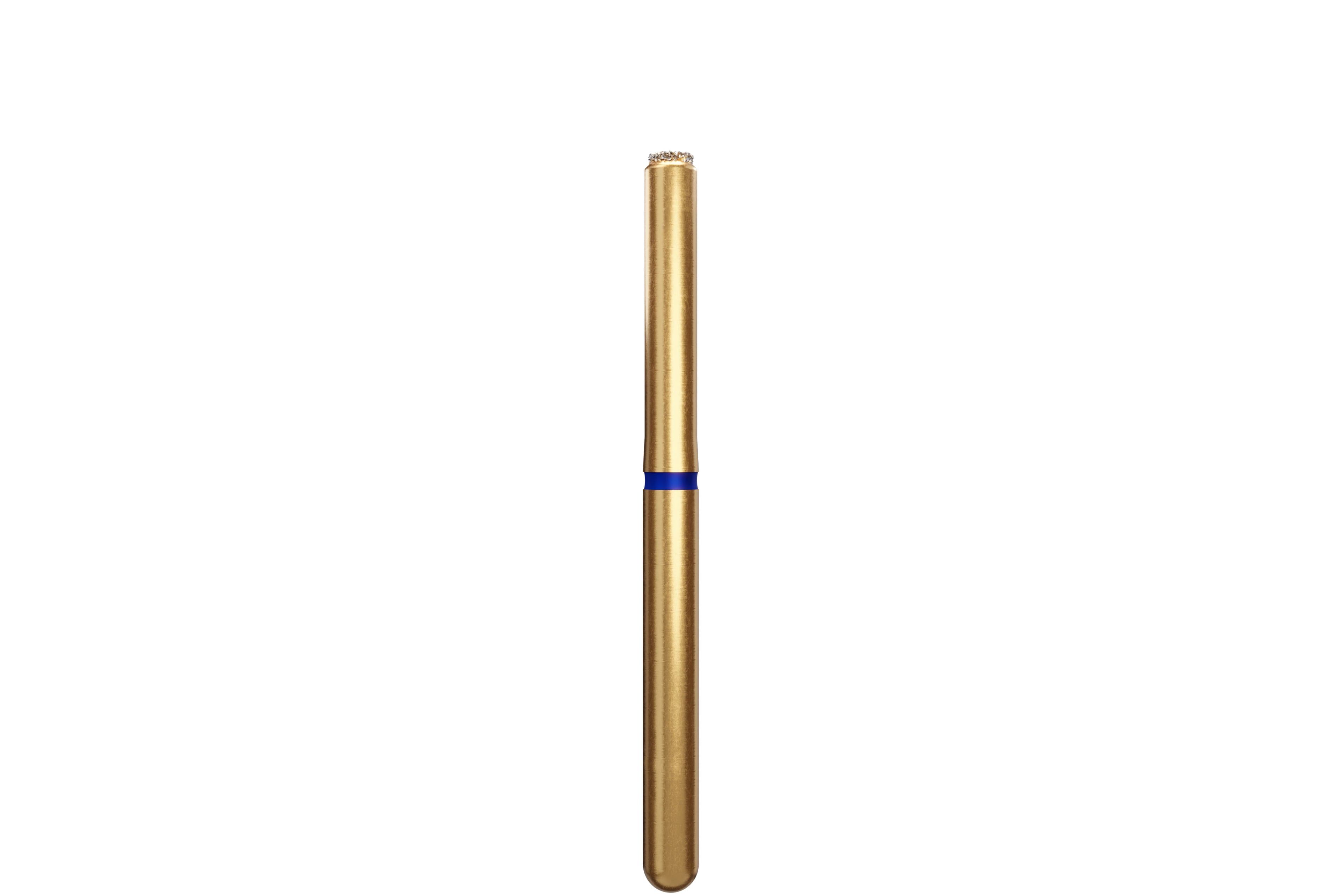 Alpen Diamond Bur, FG, End Cutting Cylinder, Medium, Blue, #839-014M, 1.4 mm Head, 5/Pk, 60032091