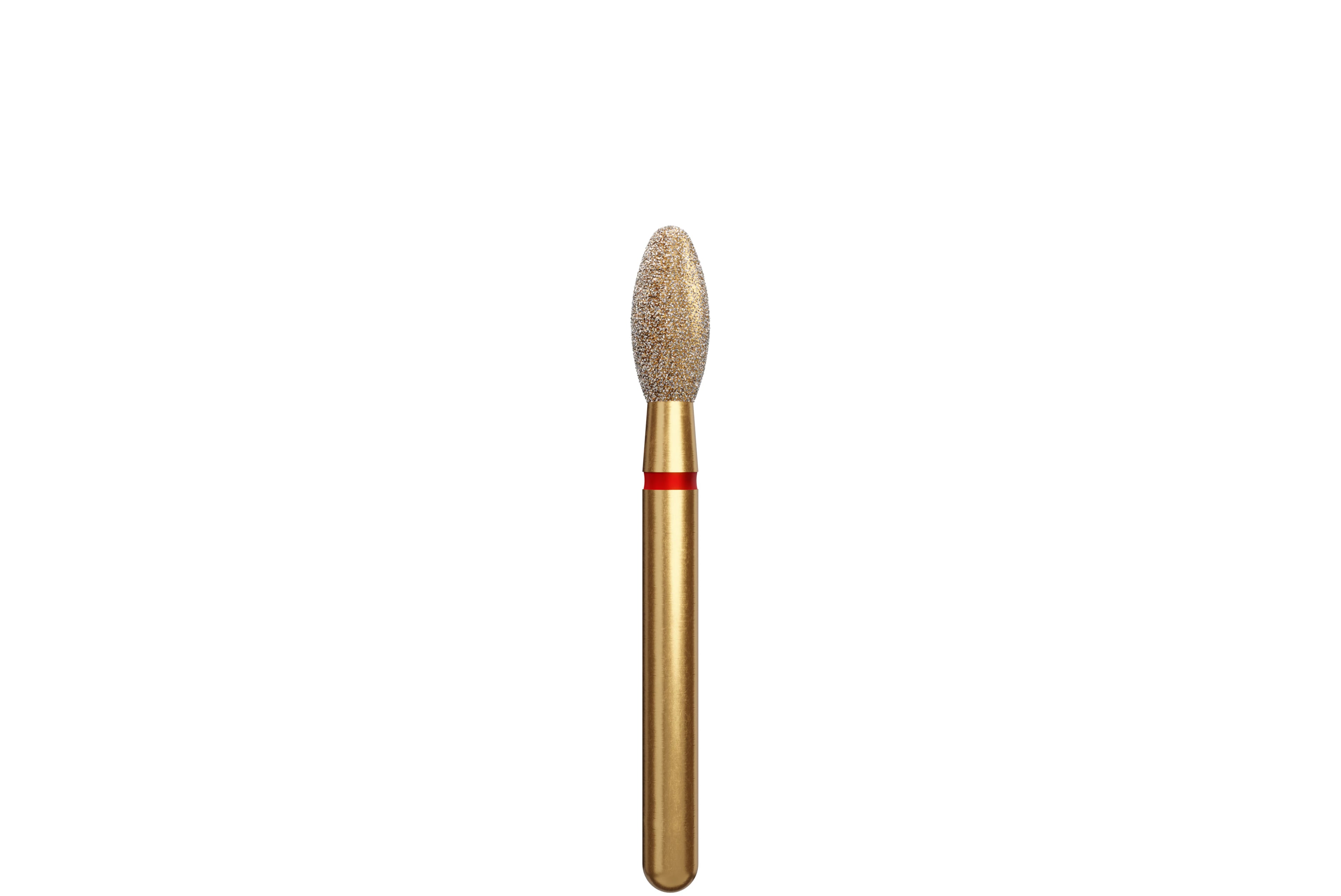 Alpen Multi-Use Diamond Bur, FG, Egg/Football, #379, 2.3 mm Head, Fine, Red, 5/Pk, R379F023FG